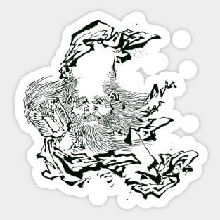 Japanese spirit Sticker